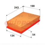 Filtr powietrza VAL 585156