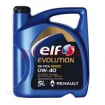 Olej Elf R-Tech Sport 0W40 5L